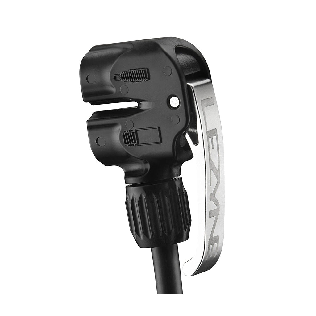Lezyne Macro Drive Digital Floor Pump (Dual Valve)-Silver