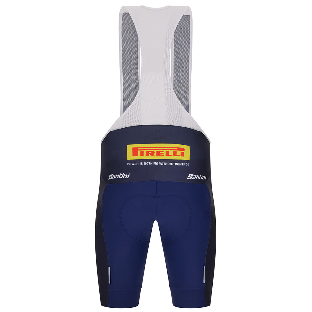 Santini Trek Factory Racing Bibshorts (Navy Blue)