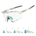 Kapvoe X170 Colour Changing Frame Photochromic Sunglasses (Green)