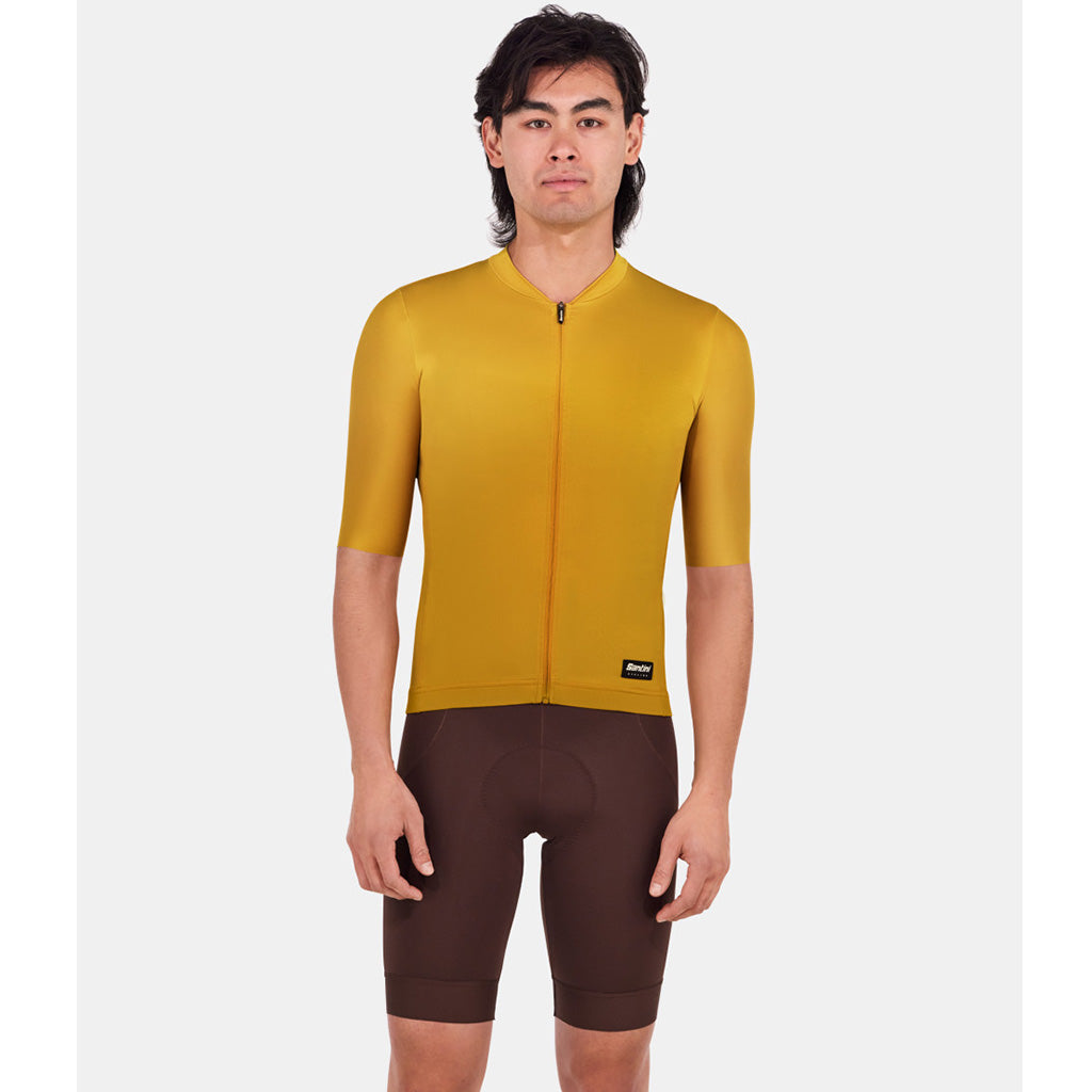 Santini Ready To Ride Unisex Jersey (Ochre)
