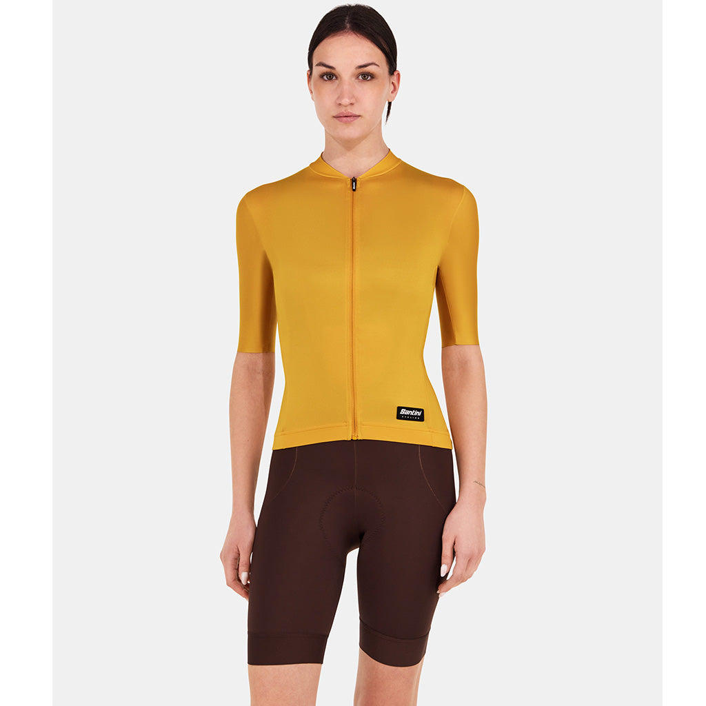 Santini Ready To Ride Unisex Jersey (Ochre)