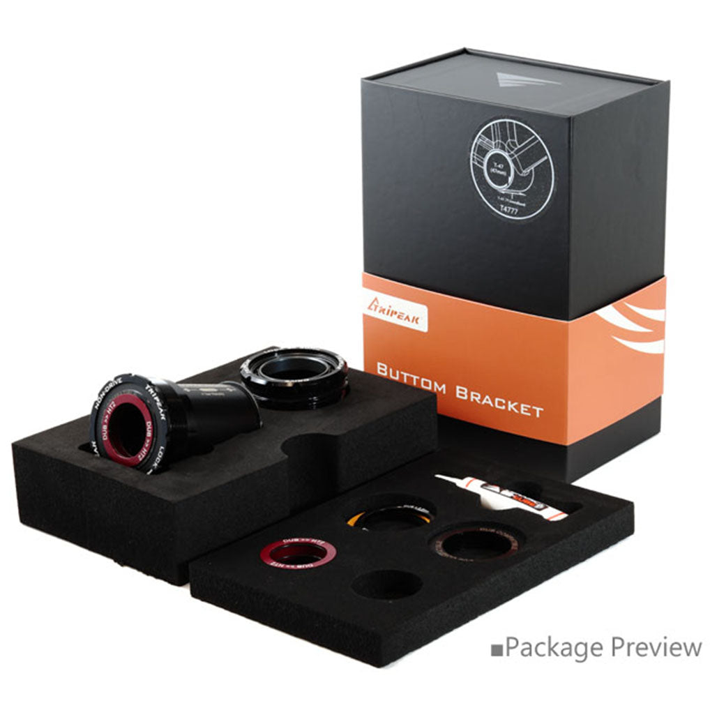 Tripeak Jetstream Pro BSA 3-in-1 Threaded Bottom Bracket Ceramic Shimano/SRAM/Rotor (Road-68mm)