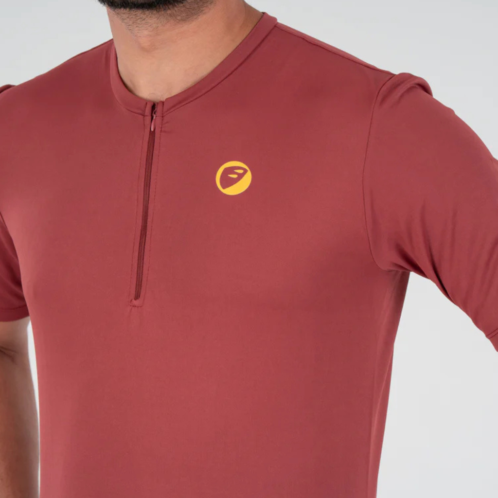 Apace Cruise Unisex Cycling Jersey (Apricot)