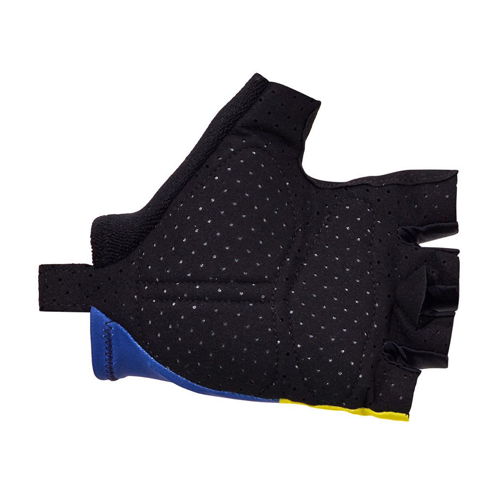 Santini Maillot Jaune Col De La Madeleine Gloves (Print)