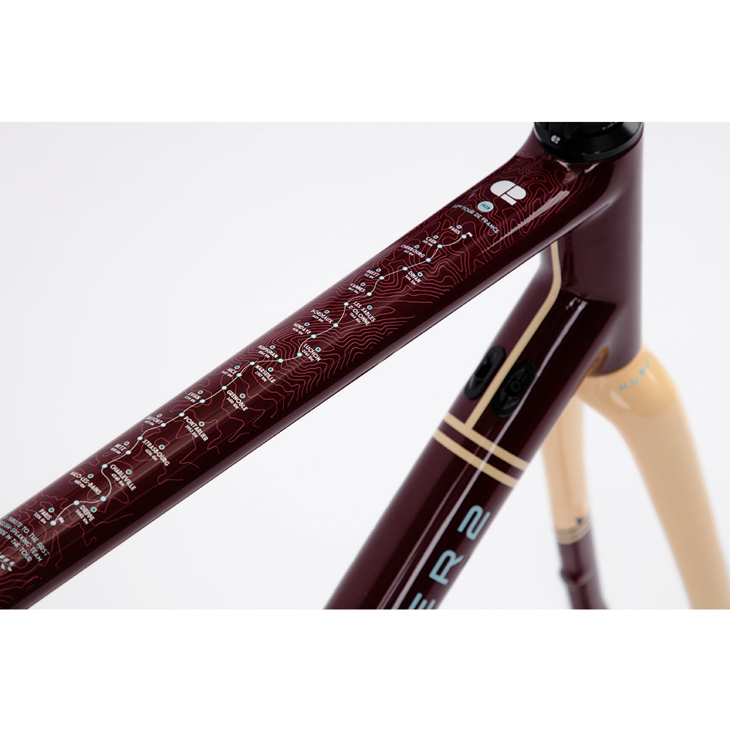 Chapter2 HURU Climbing Disc Brake Frameset (Maroon 1928)