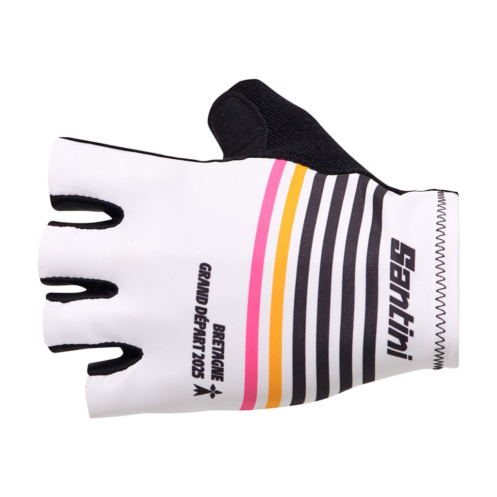 Santini Tour De France Grand Depart Bretagne Gloves (Print)
