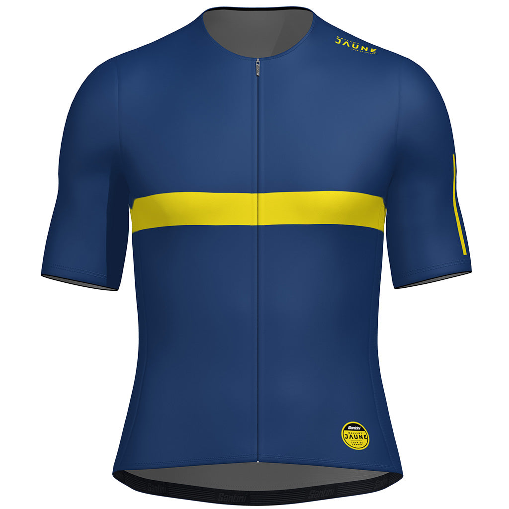 Santini Maillot Jaune Col De La Madeleine Unisex Jersey (Print)