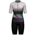 Santini Viper Long Distance Trisuit (Short Sleeve) (Black)