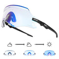 Kapvoe X2 Coloured Photochromic Sunglasses (Blue/Black)