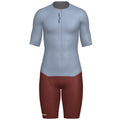 Santini Viper Long Distance Trisuit (Short Sleeve) (Light Blue)