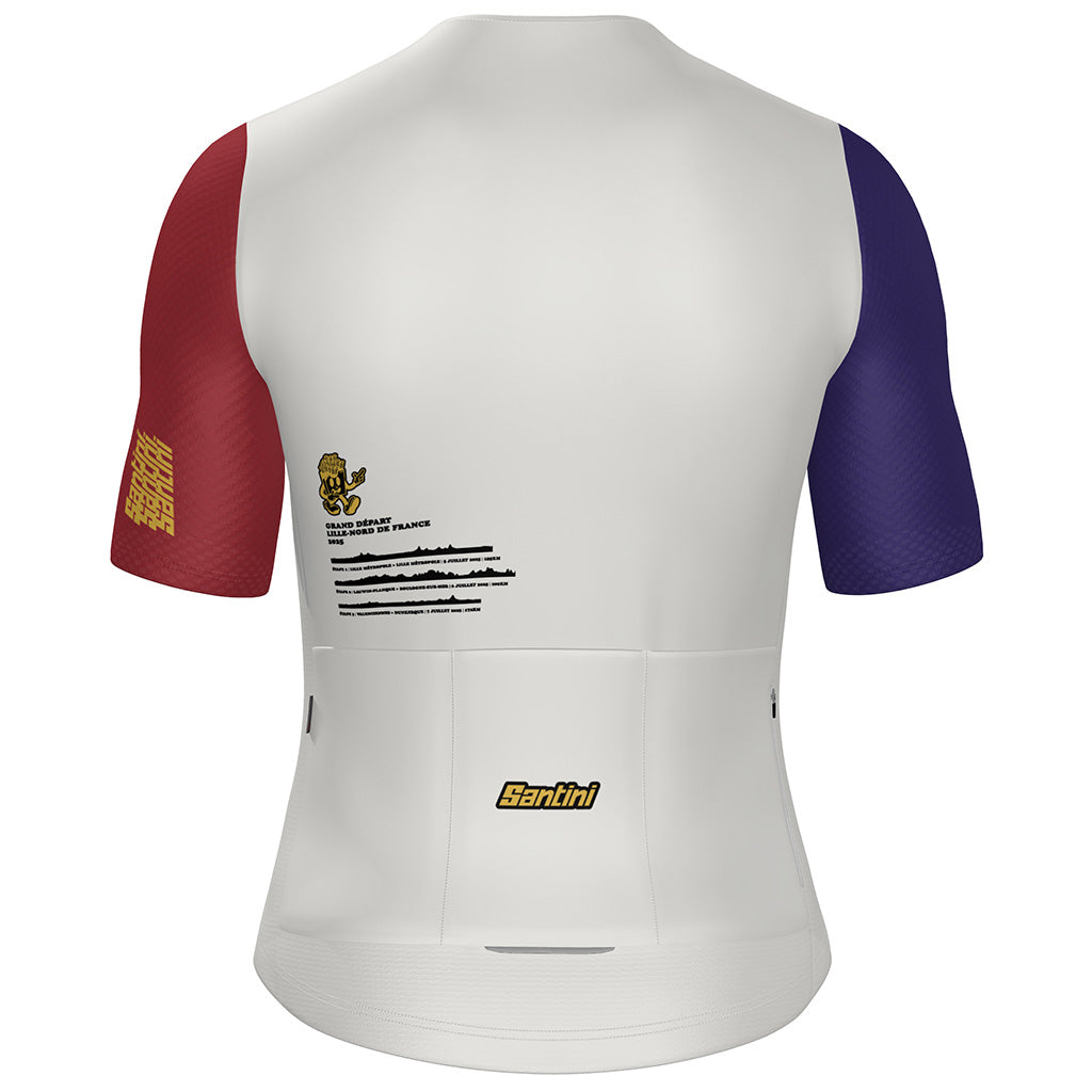 Santini Tour De France Grand Depart Lille Unisex Jersey (Print)