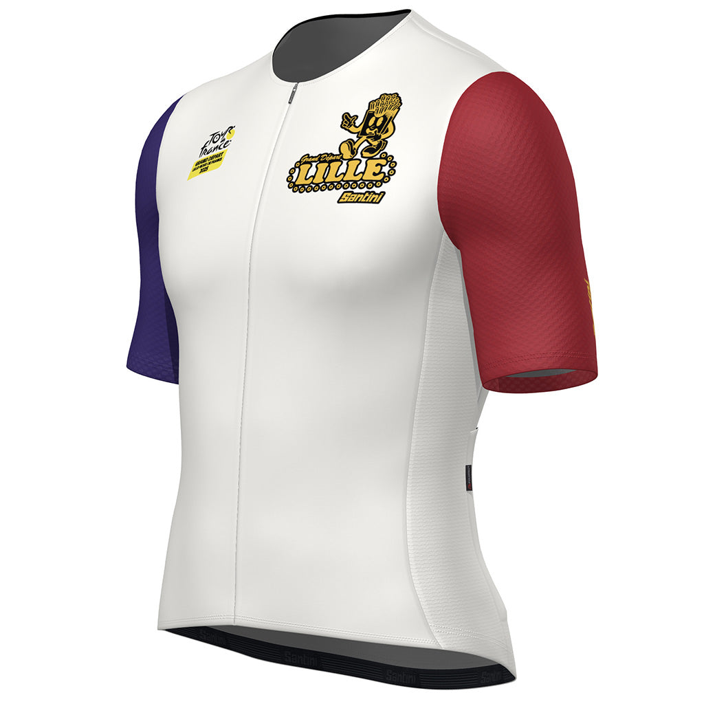 Santini Tour De France Grand Depart Lille Unisex Jersey (Print)