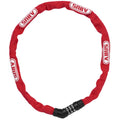 Abus Steel-O-Chain 4804C/75 Chain Lock-Red