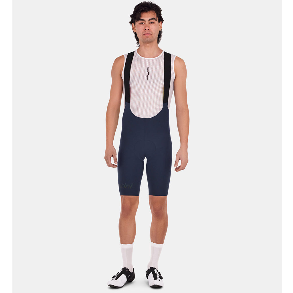 Santini Unico Edge Bibshorts (Navy Blue)