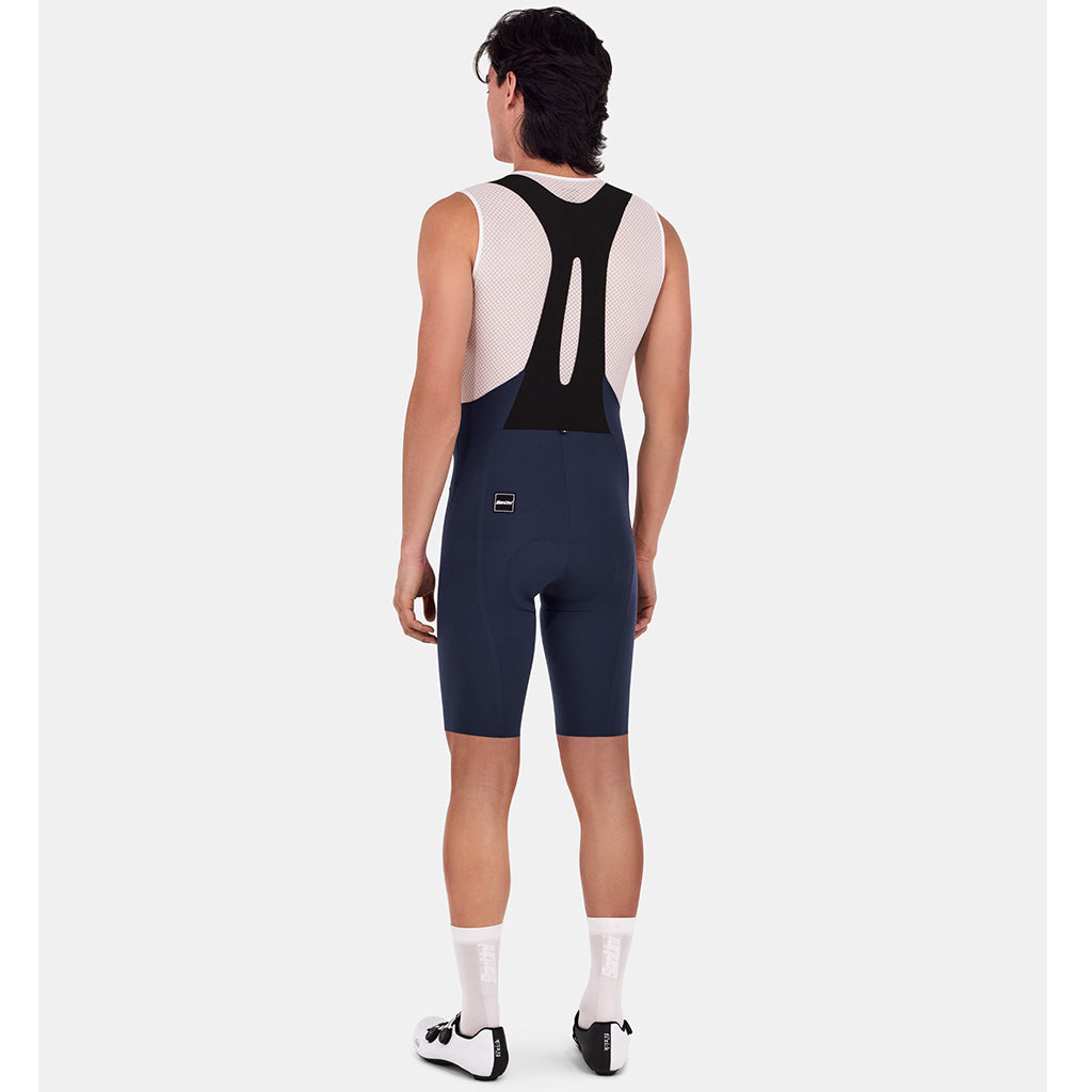 Santini Unico Edge Bibshorts (Navy Blue)