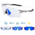 Kapvoe K1129 Coloured Photochromic Sunglasses (Blue/Clear)