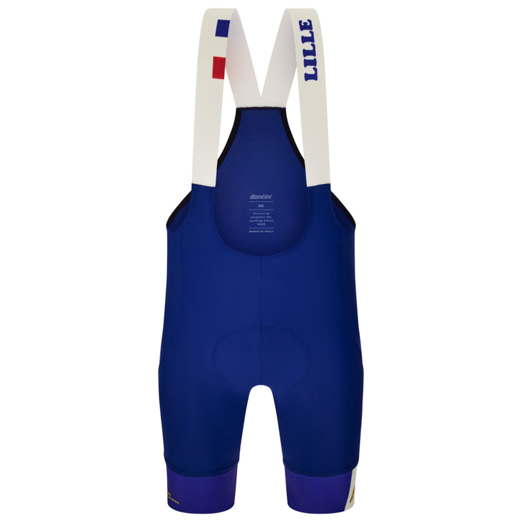 Santini Tour De France Grand Depart Lille Bibshorts (Blue)