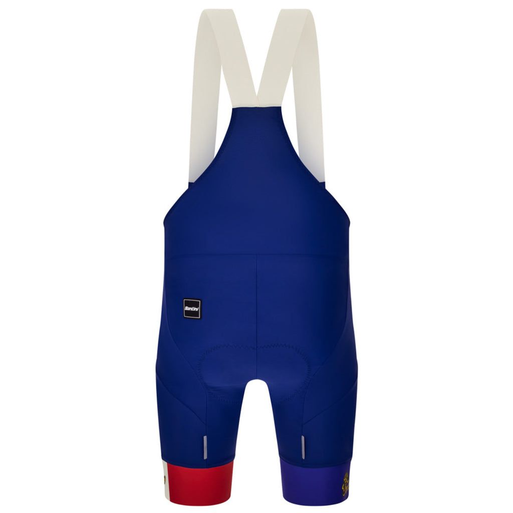 Santini Tour De France Grand Depart Lille Bibshorts (Blue)
