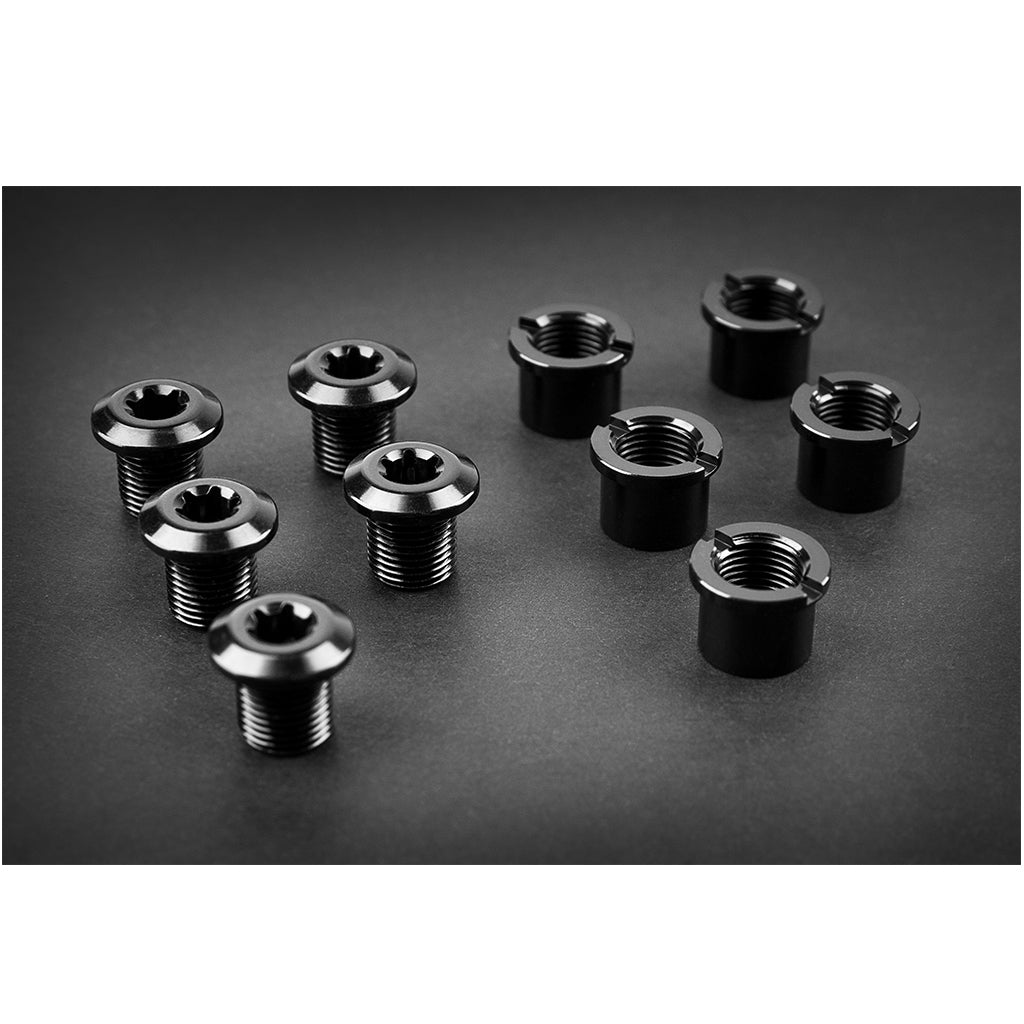 Absolute Black Chainring Bolt Set (MTB/Road) - (Black)