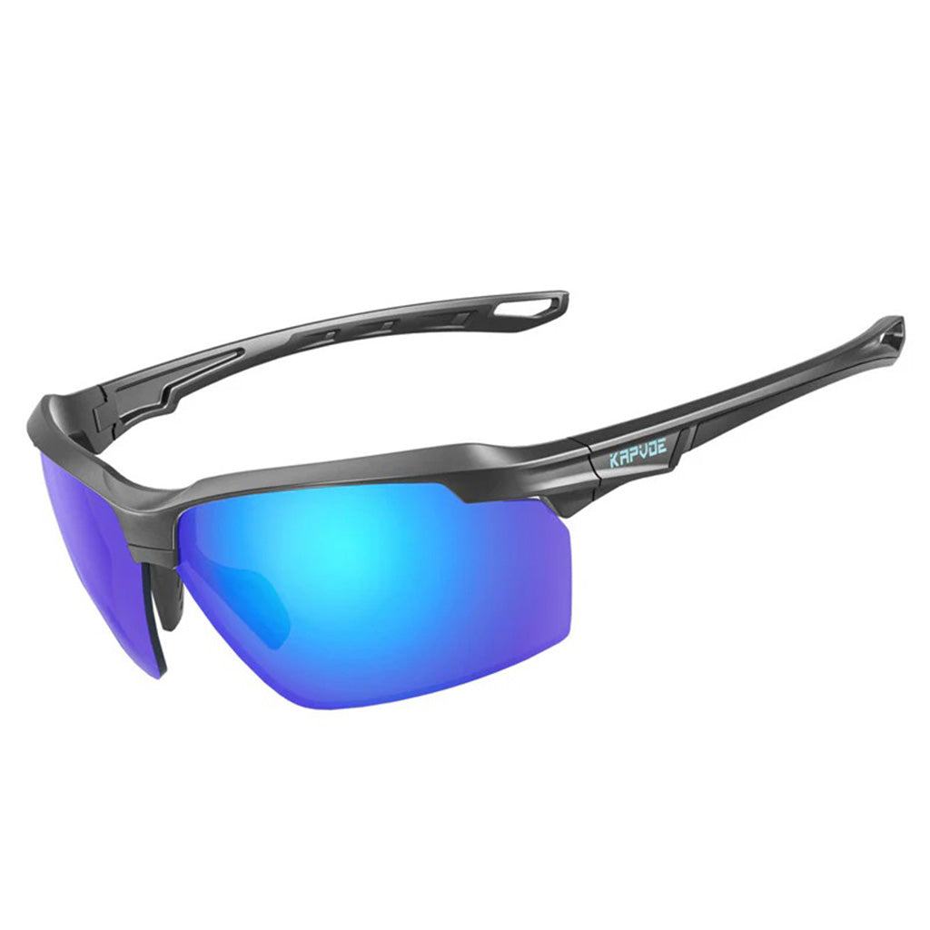 Kapvoe X87 Color Polarized Glasses (Blue/Black)