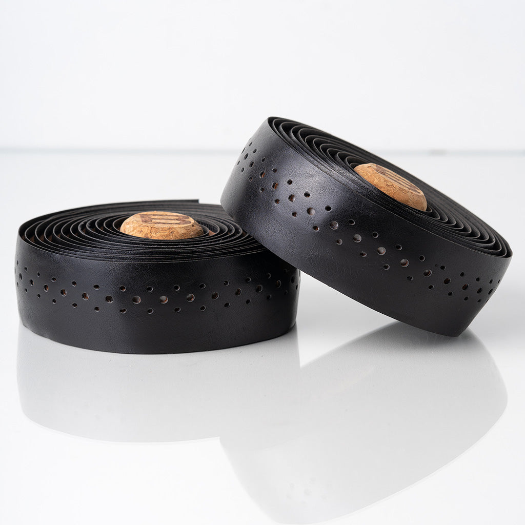 BTP Faux Leather Bartape-Black (Oil Wax)