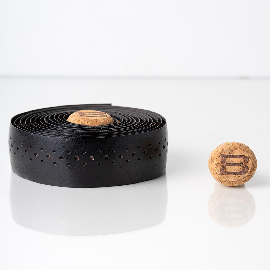 BTP Faux Leather Bartape-Black (Oil Wax)