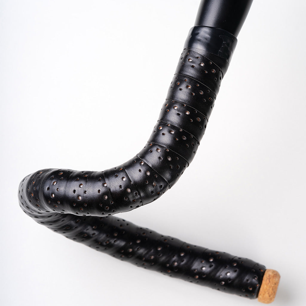 BTP Faux Leather Bartape-Black (Oil Wax)