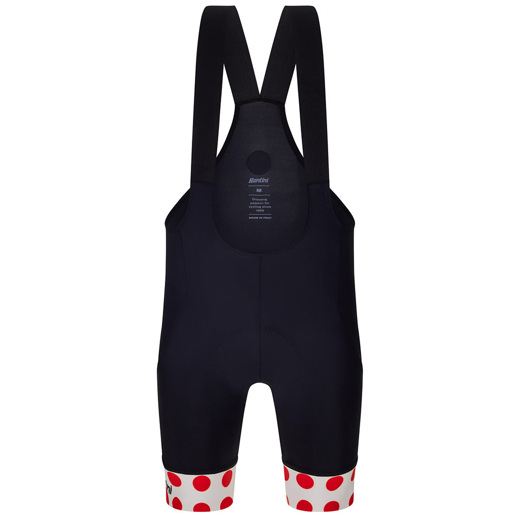 Santini Tour De France King Of The Mountains Leader Bibshorts (Black)