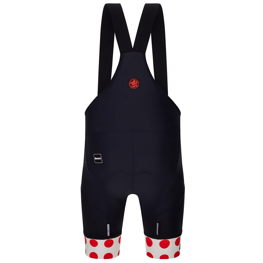 Santini Tour De France King Of The Mountains Leader Bibshorts (Black)