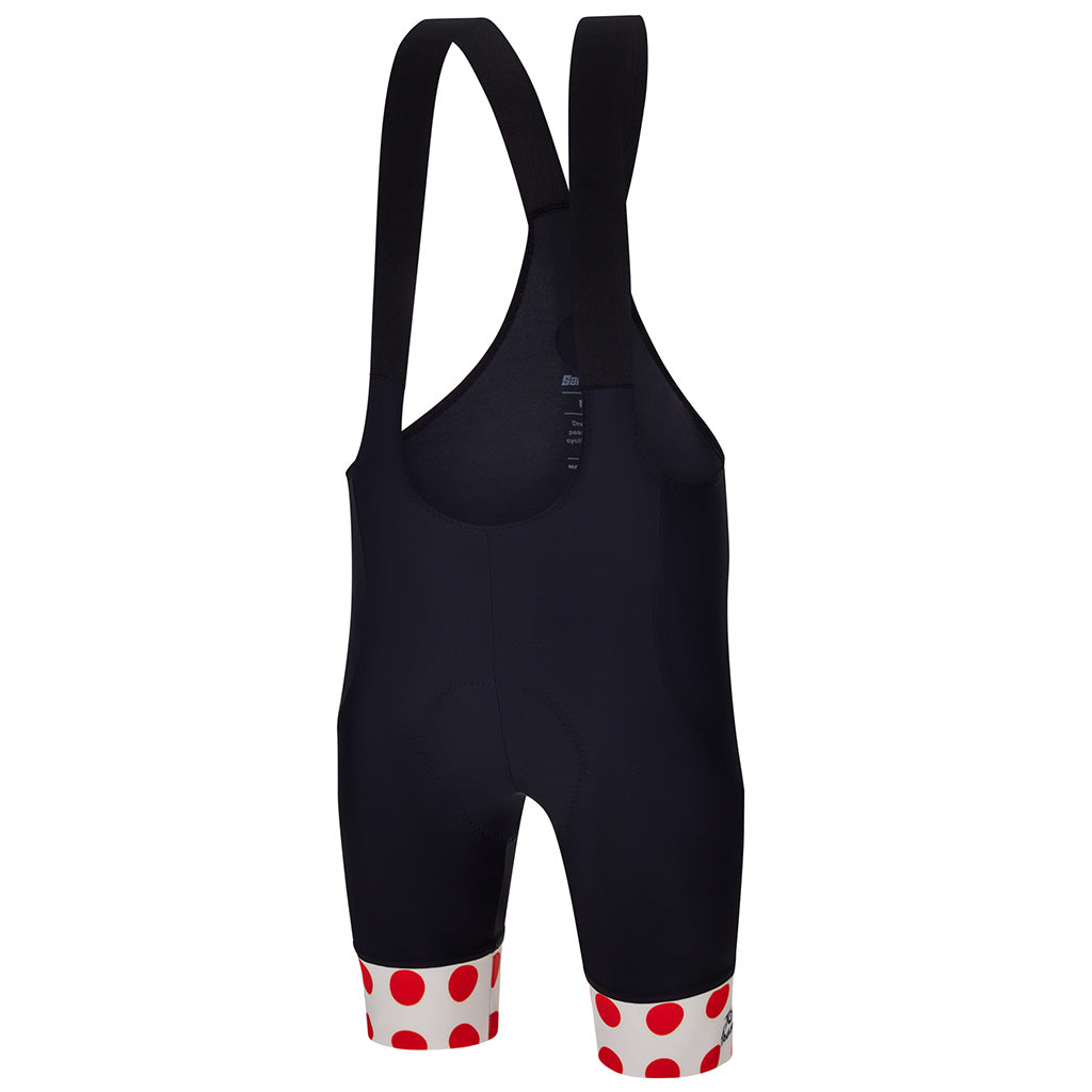 Santini Tour De France King Of The Mountains Leader Bibshorts (Black)