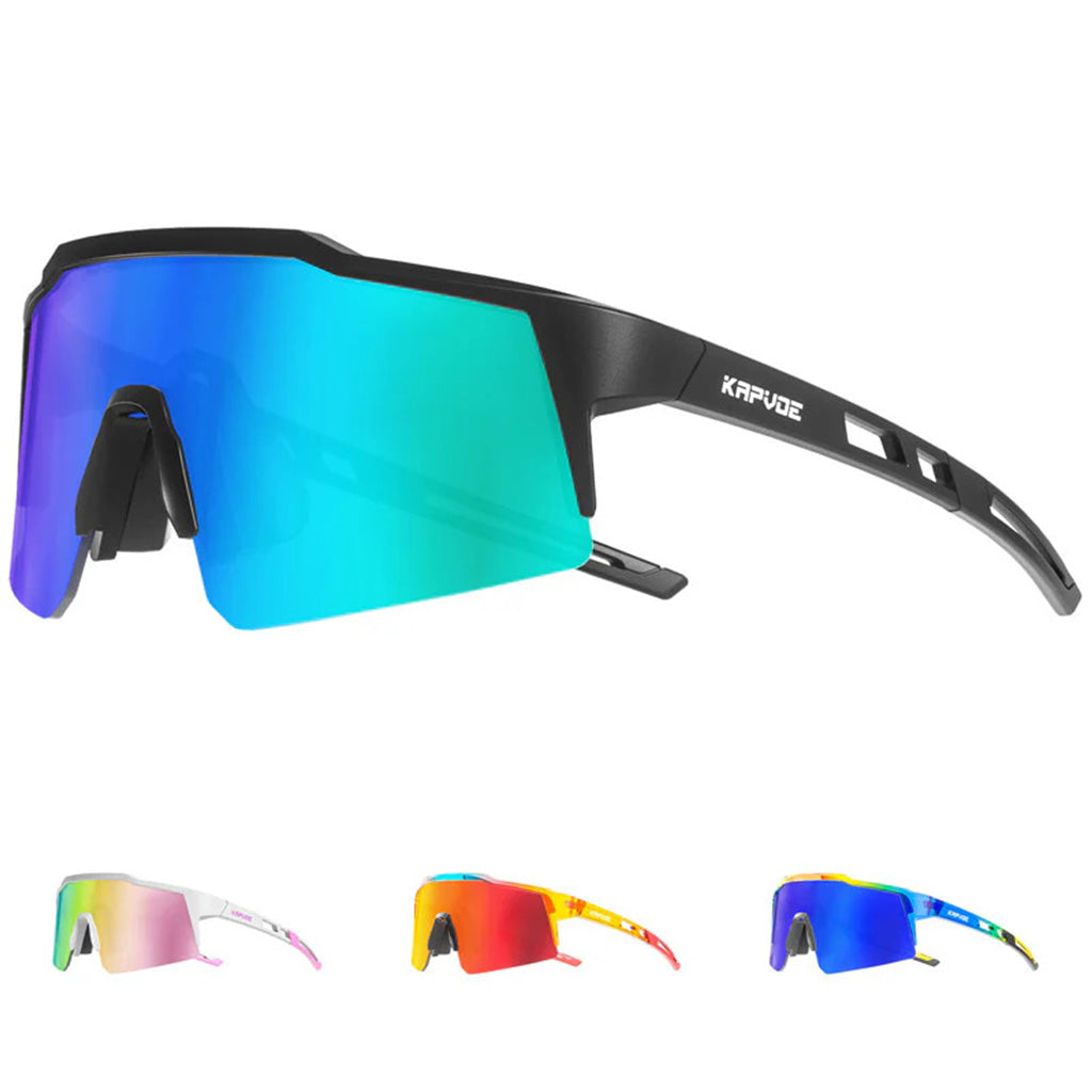 Kapvoe K9028 Kids Colour Polarized Sunglasses (Blue/Black)