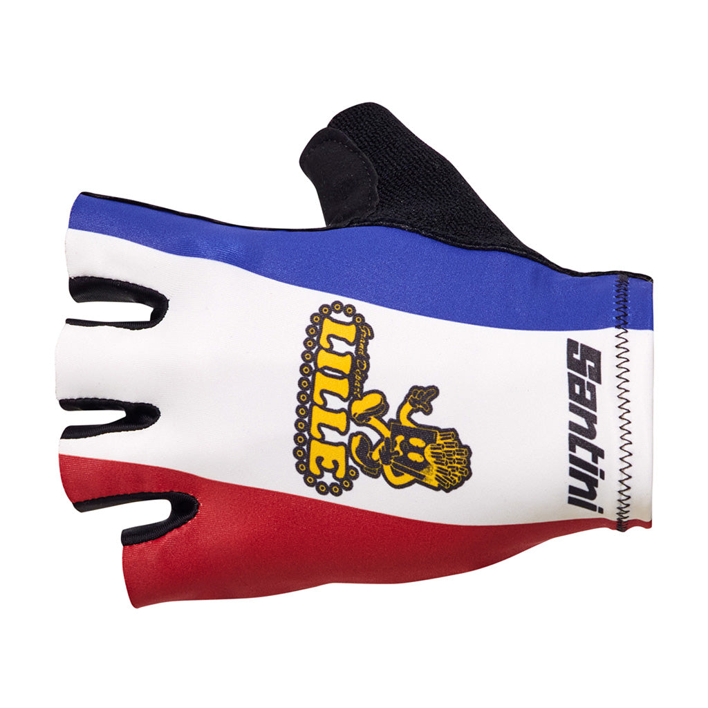 Santini Tour De France Grand Depart Lille Gloves (Print)