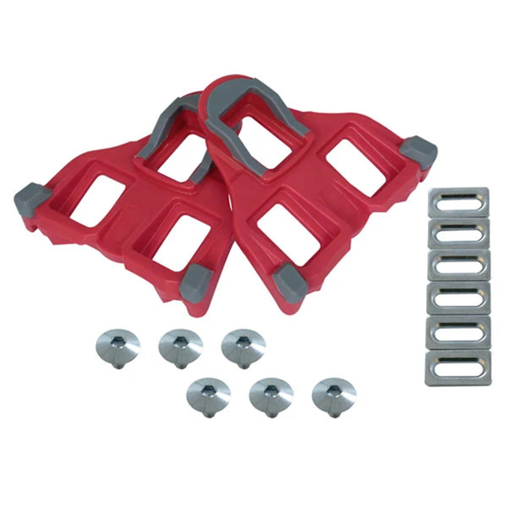 Xpedo Sonic 9 Cleat For Road Pedal (Shimano SPD-SL Compatible) (Red)