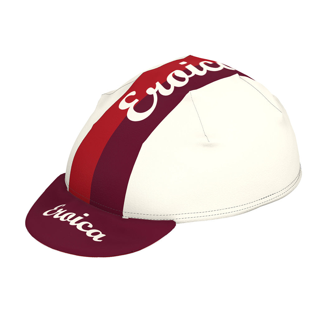 Santini Eroica Quiete Cycling Cap (Bordeaux)