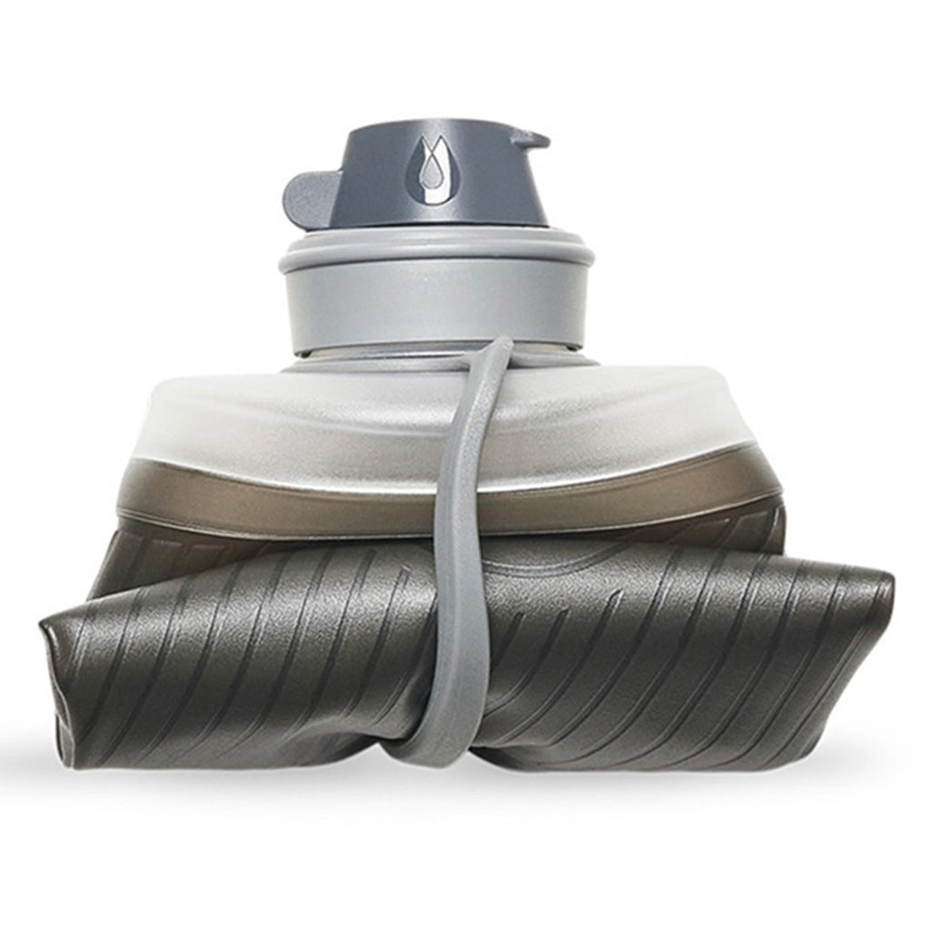Hydrapak Flux Flexible Bottle-Mammoth Grey (1 Ltr)