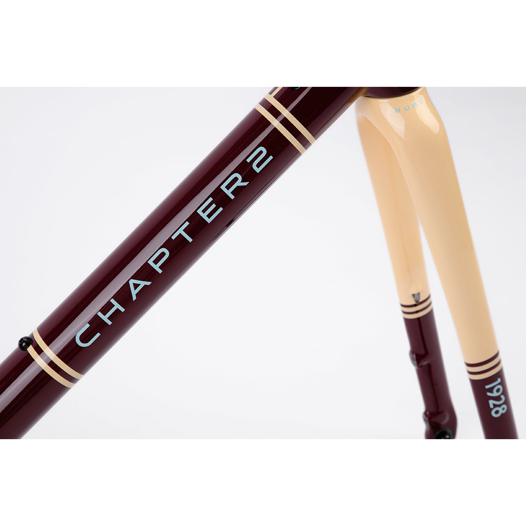 Chapter2 HURU Climbing Disc Brake Frameset (Maroon 1928)