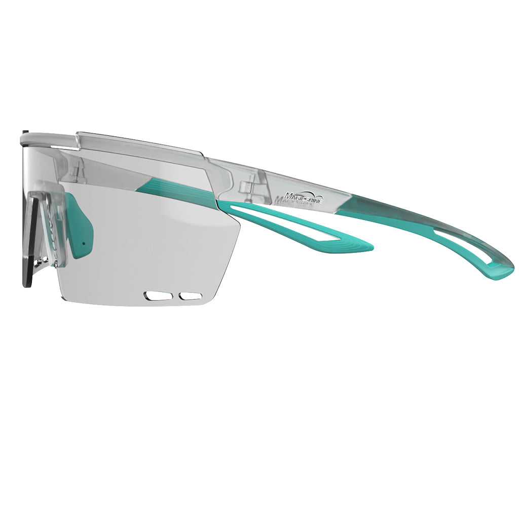 Magicshine Rouler Photochromic Sports Sunglasses (Lake Blue)