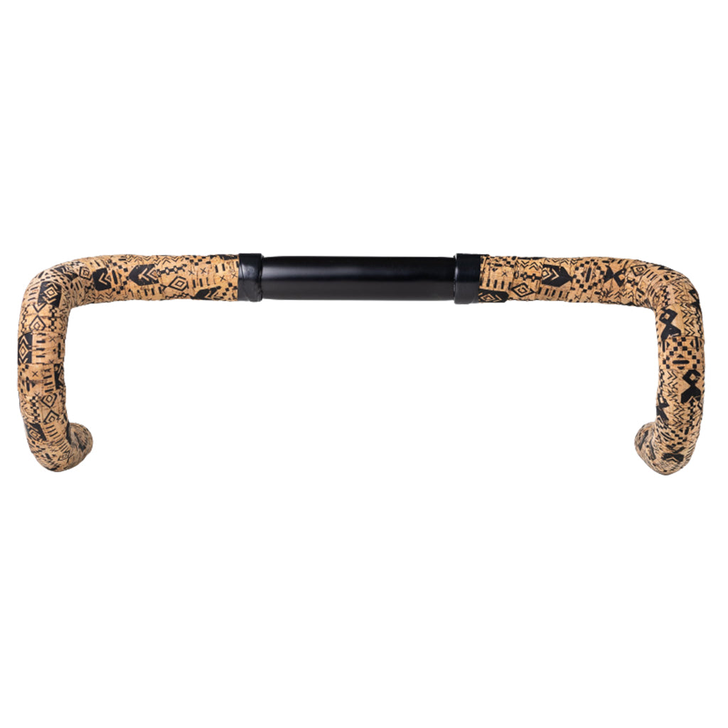 BTP Natural Cork Bartape-Black/Pattern
