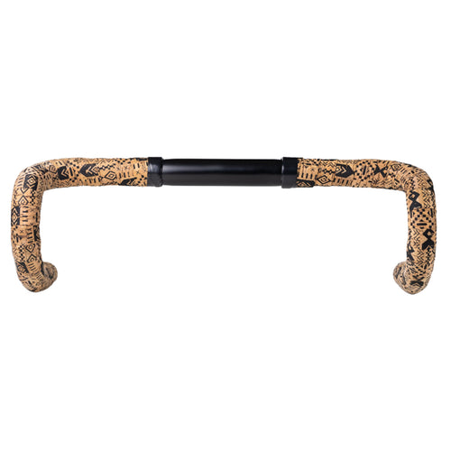 BTP Natural Cork Bartape-Black/Pattern