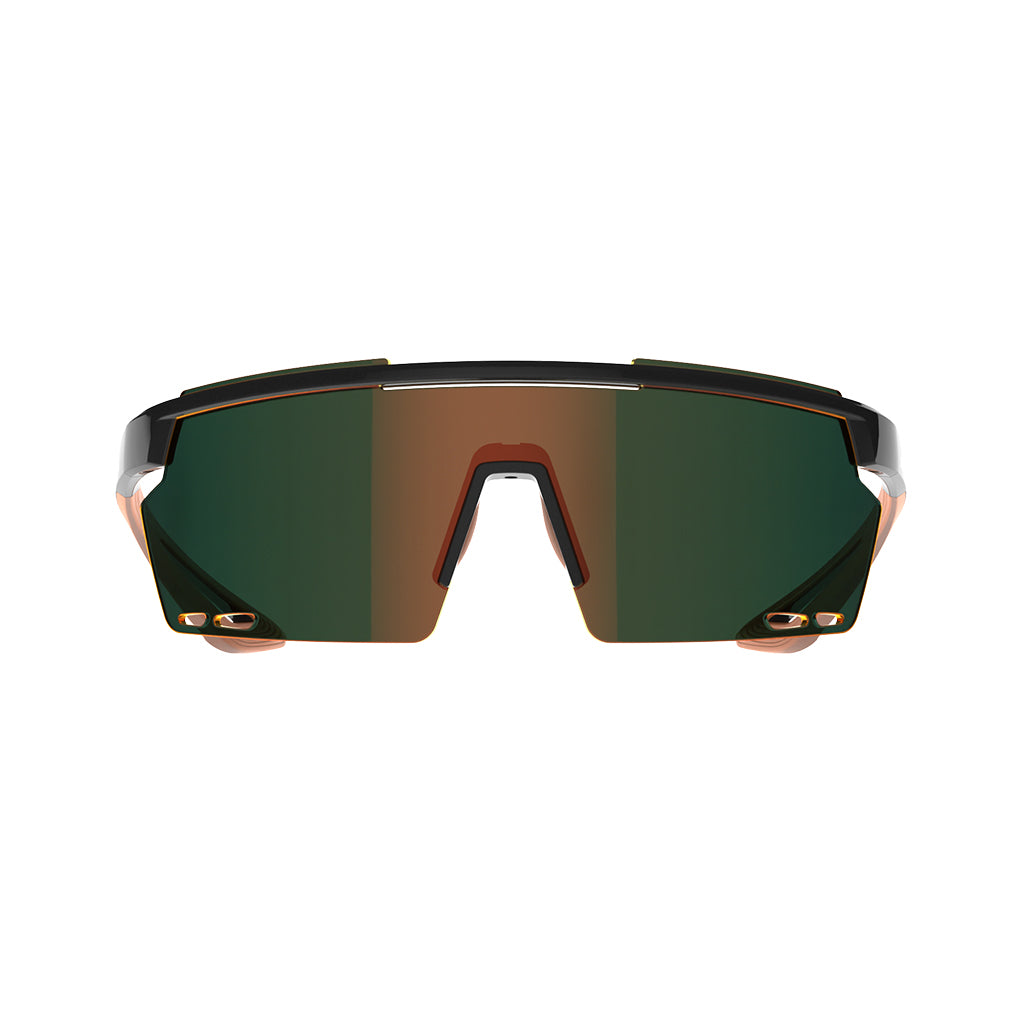 Magicshine Rouler Classic Sports Sunglasses (Black/Orange)