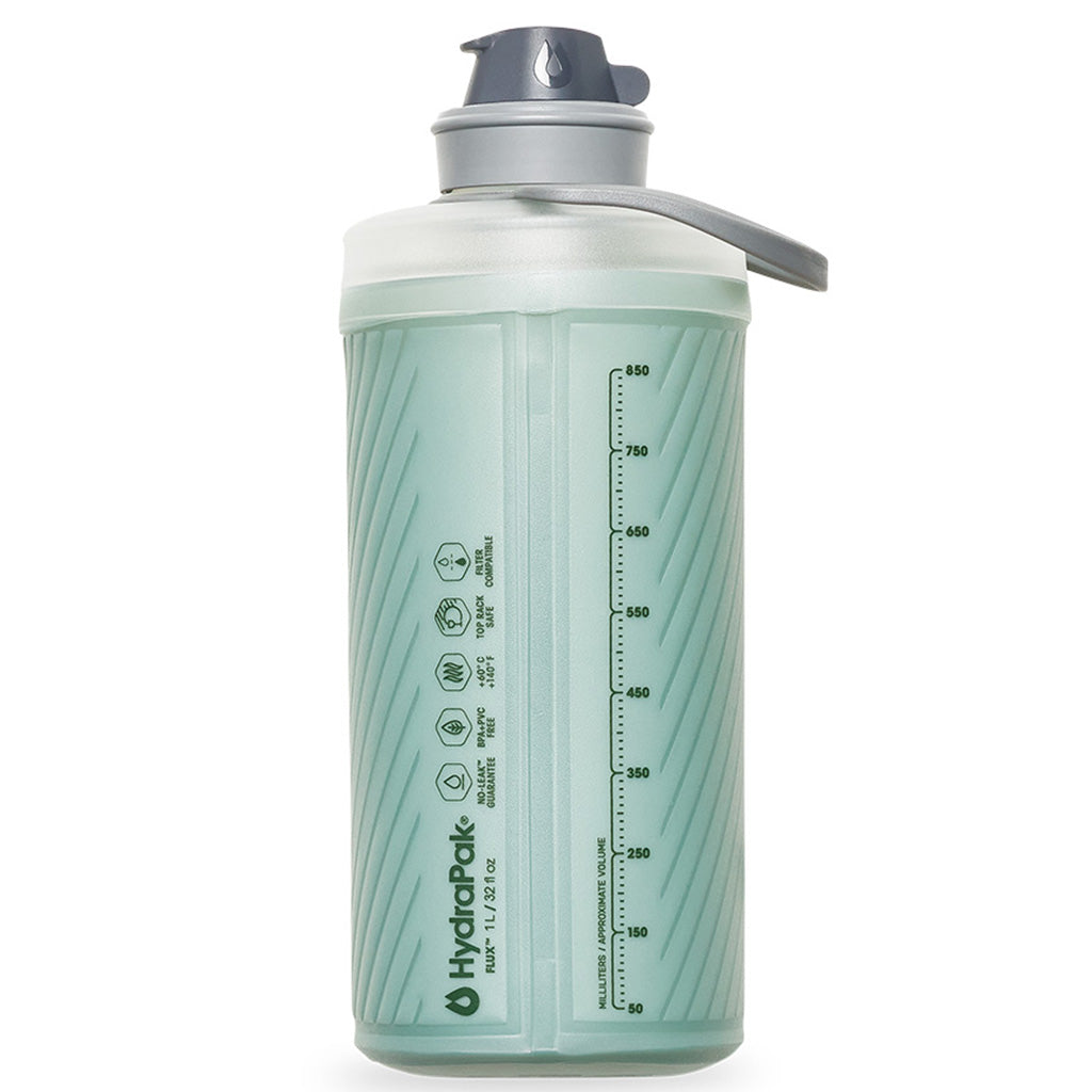 Hydrapak Flux Flexible Bottle-Sutro Green (1 Ltr)