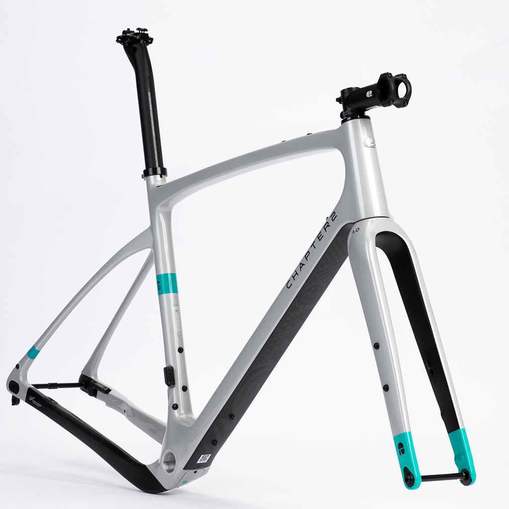Chapter2 AO Gravel Disc Brake Frameset (Silver Matt)