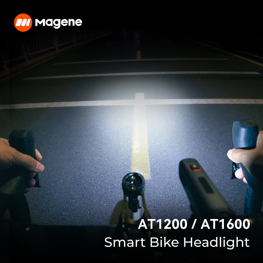 Magene AT1200 Smart Front Light (1200 Lumens)
