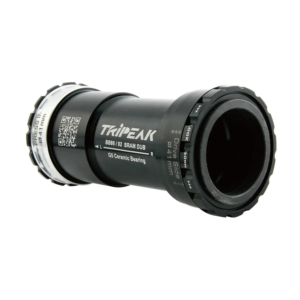 Tripeak BB86 Pressfit Bottom Bracket SRAM DUB (86-92mm) (Black)