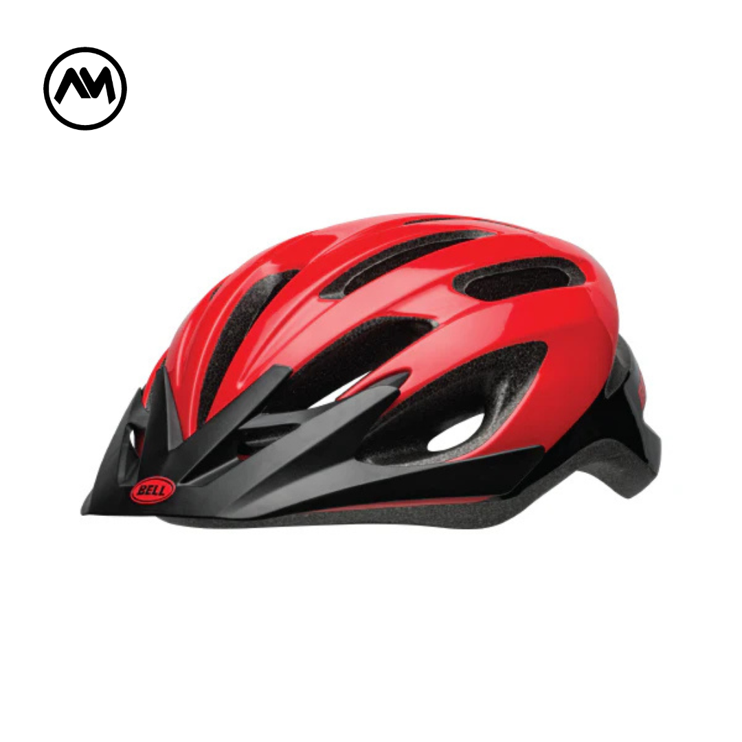 Bell Crest Helmet (Red/Black)
