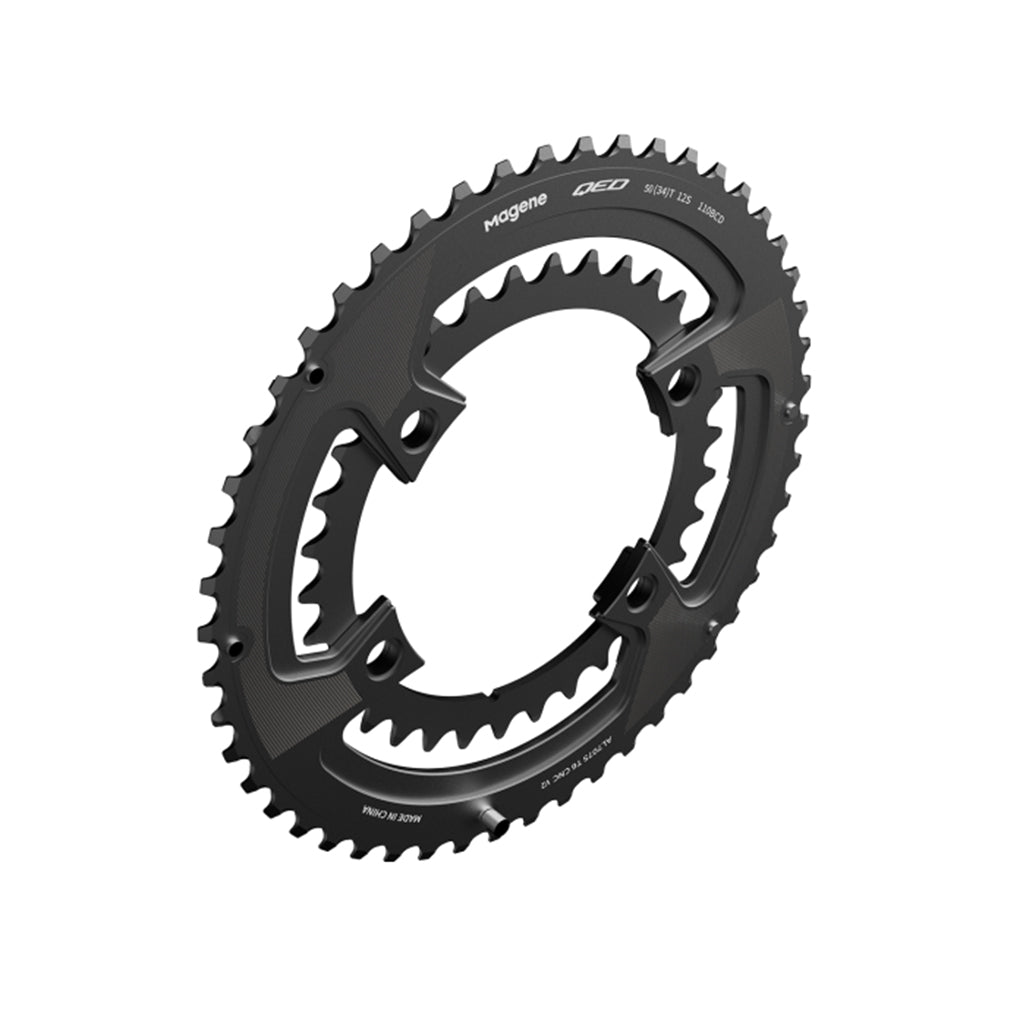 Magene QED Lightweight Split Chainring Set - 110/4 BCD (11/12 Speed)