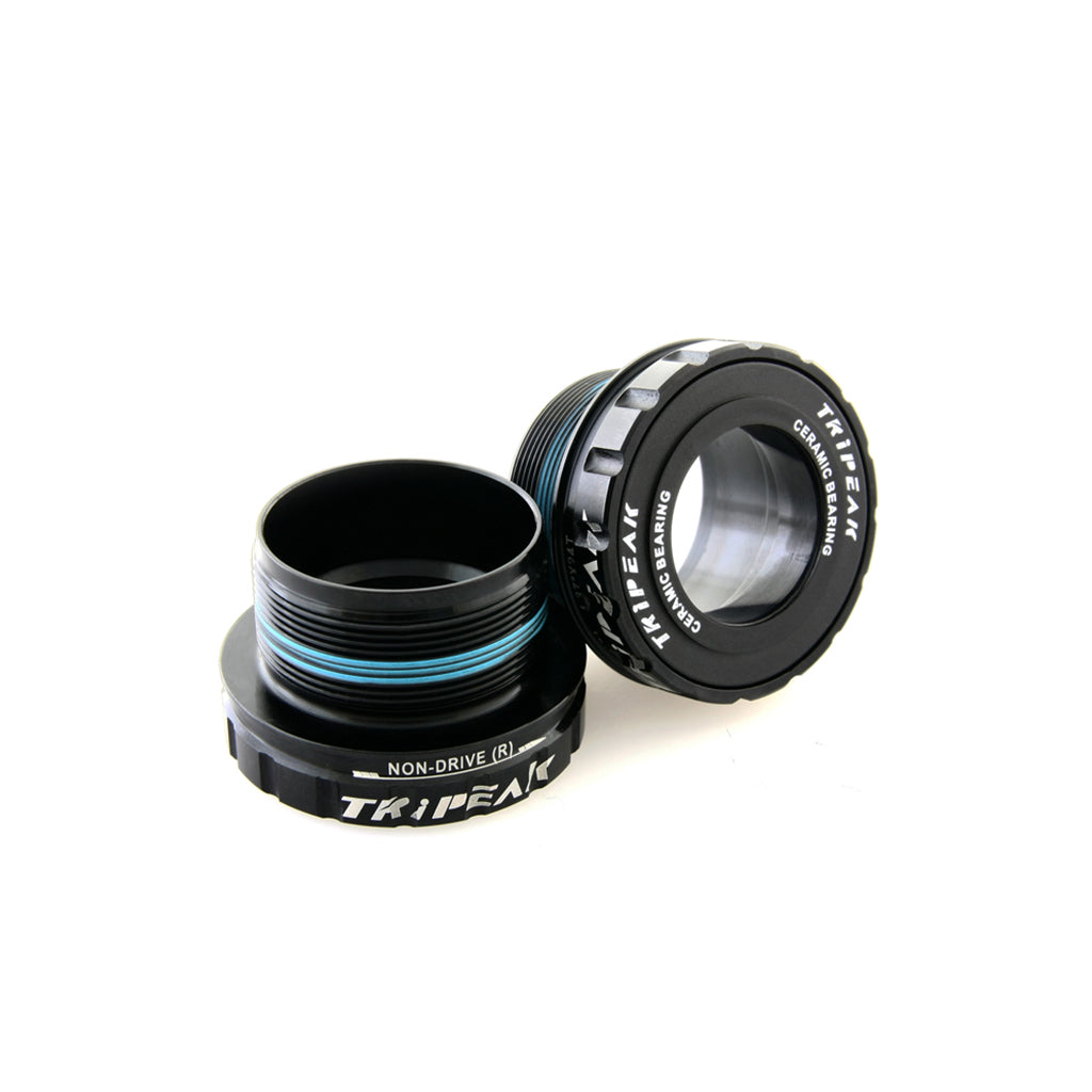 Tripeak BSA Threaded Bottom Bracket Ceramic Shimano-Road (68mm) (Black)