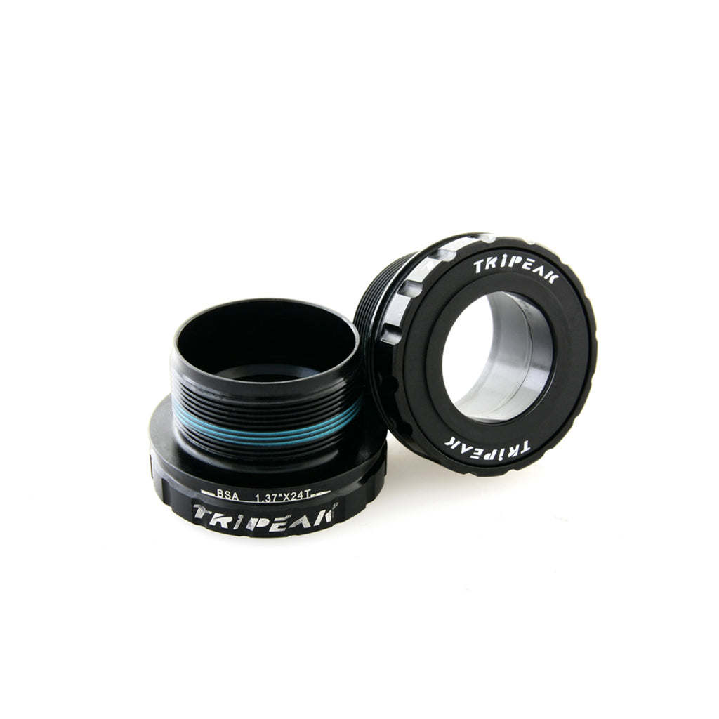 Tripeak BSA Threaded Bottom Bracket Shimano Road (68mm) (Black)