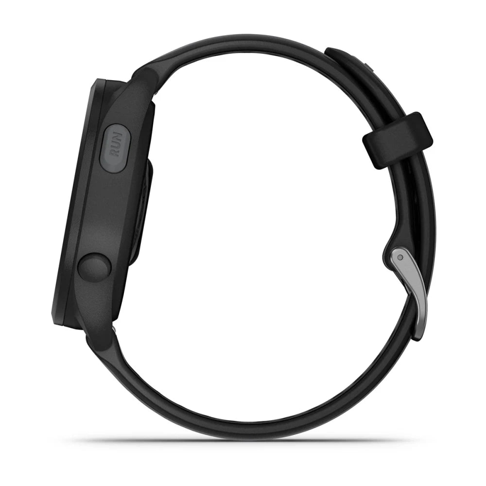Garmin Forerunner 165 Music Smart Watch (Black/Slate Grey)