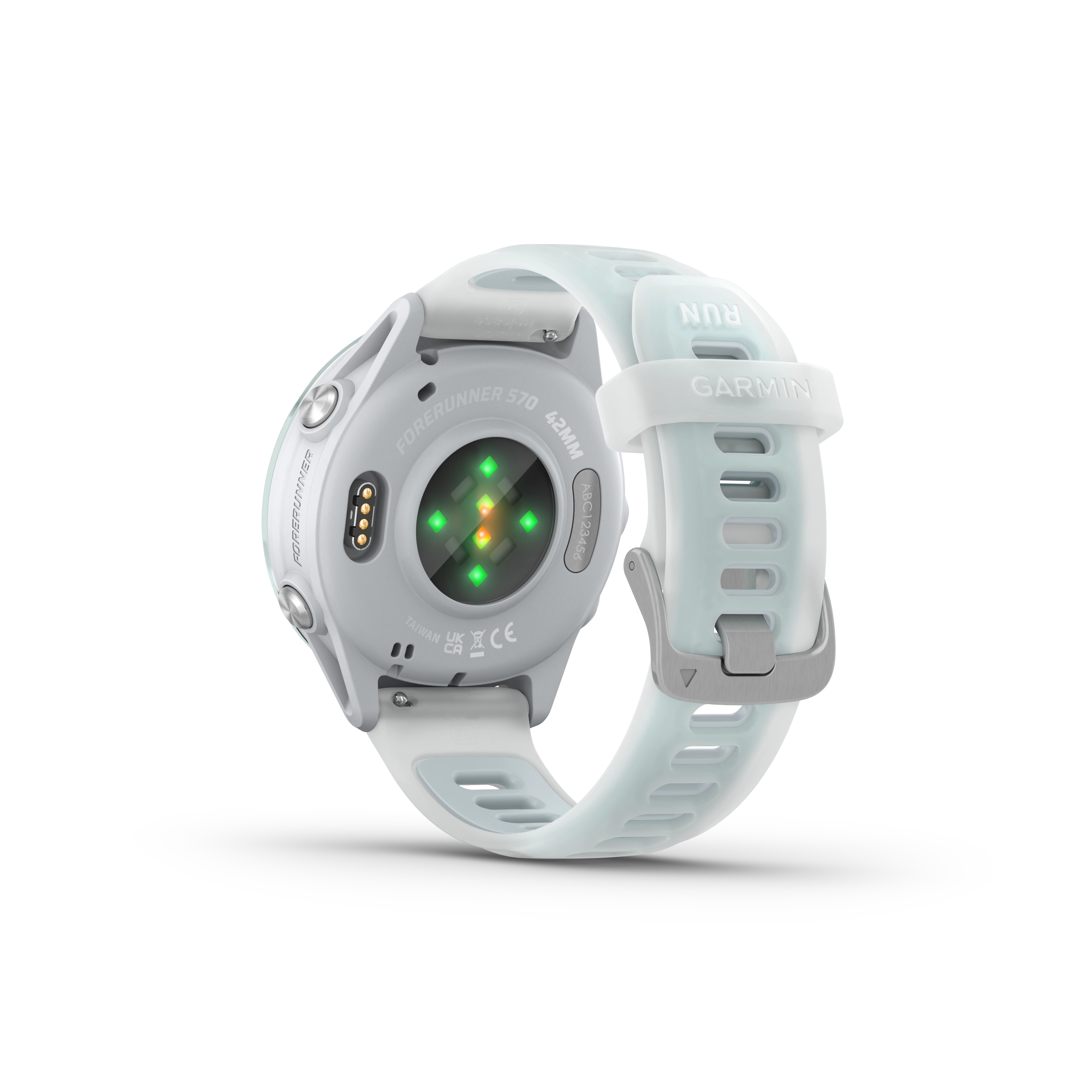 Garmin Forerunner 570 Smart Watch (Whitestone/Cloud Blue)